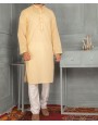 MEN FORMAL YELLOW KURTA