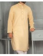 MEN FORMAL YELLOW KURTA