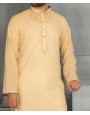 MEN FORMAL YELLOW KURTA