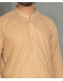 MEN EMBROIDERY FORMAL BRONZE KURTA 