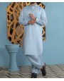 MEN  SHALWAR KAMEEZ PLAIN SKY BLUE