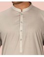 Men Kameez Shalwar Plain Light Green