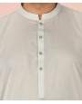 Men Kameez Shalwar Plain Grey