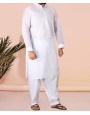 Men Kameez Shalwar Plain White