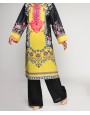 Embroidered 1 Pc Stitched Kurti