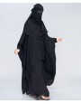 Butterfly Abaya - Black