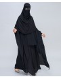 Butterfly Abaya - Black