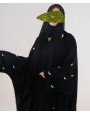 Qamar Collection Abaya - Lime