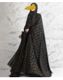 Dore Collection Abaya-Black Fur