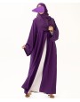 Orchid 4 Pc Set Abaya-Purple