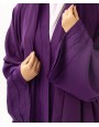 Orchid 4 Pc Set Abaya-Purple