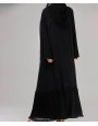 Emirati Abaya - Frill