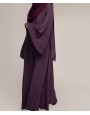 Queen Dress Abaya - Plum
