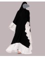 Frill Kaftan - White