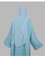 Web 3 Pc Set Abaya - Sky