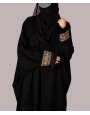 Black Gold 3 Pc Set Abaya