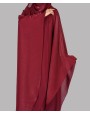 Daliya 4 Pc Set Abaya - Fire Berry