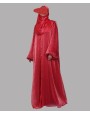 Sitara Abaya - Chilli Red
