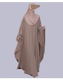 Alana 3 Pc Set Abaya - Nude
