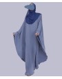 Alana 3 Pc Set Abaya - French Blue