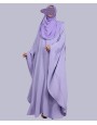 Alana 3 Pc Set Abaya - Orchid