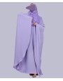 Alana 3 Pc Set Abaya - Orchid