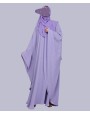 Alana 3 Pc Set Abaya - Orchid