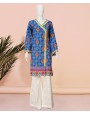 Blue Web 1Pc Stitched Kurti