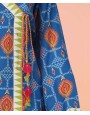 Blue Web 1Pc Stitched Kurti