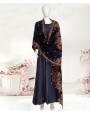 Sapphire Velvet 2Pc Stitched Suit- Blue