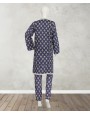 2 Piece Stitched Suit -Blue