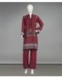 2 Piece Stitched Suit -Maroon