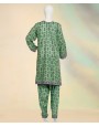 2 Piece Stitched Suit -Green