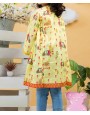 YELLOW STITCHED 1PC STITCH KURTI
