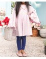 SOFT PEACH 1PC STITCH KURTI