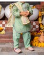 Infant Girls 3Pc Stitched Suit