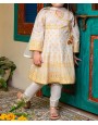 PARISA SEMI FORMAL GIRLS 3PC STITCHED SUIT