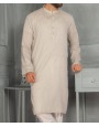 MEN KURTA PLAIN GREY