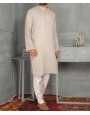 MEN KURTA PLAIN GREY