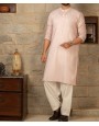 MEN KURTA PLAIN OFF WHITE