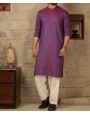 MEN KURTA PLAIN MAROON