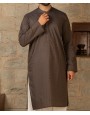 MEN KURTA PLAIN BLACK