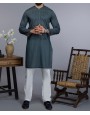 MEN KURTA CASUAL GREY