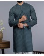 MEN KURTA CASUAL GREY