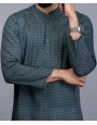 MEN KURTA CASUAL GREY