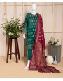 Aadin Jacquard 3Pc Stitched Suit