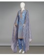 Persian Lilac 3 Piece Stitched Suit