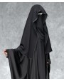 Taqwa Full Coverage Niqab - Black