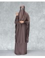 Jilbab 3 Piece Set - Cocoa