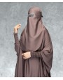 Jilbab 3 Piece Set - Cocoa